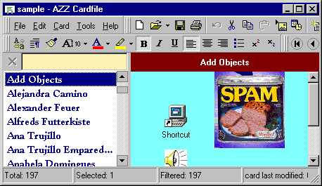 Addressbook Software, die einfach zu verwenden ist