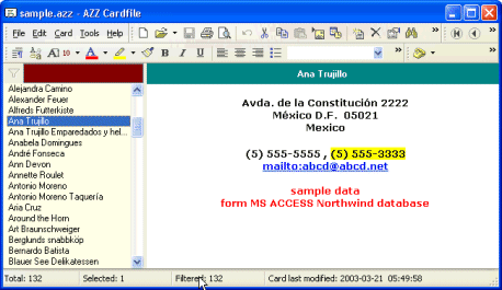 Organisator ist einfach und flexibel