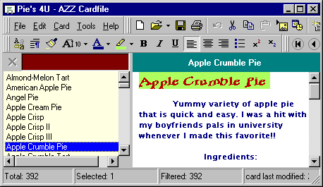 Computer-Rezept-Software