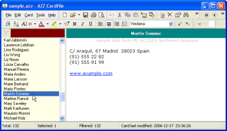Contactos localizados fcilmente